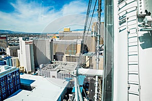 High Roller Observation Wheel Capsule Las Vegas Nevada