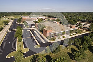 High School Aerial View photo