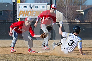 High School Baseball shortstop