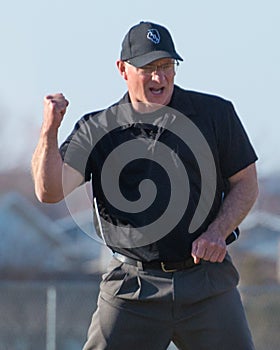 High School Baseball umpire