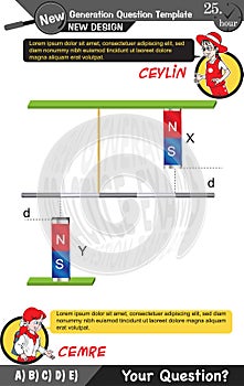 High school exam question template, numerical lessons, verbal lessons, Next generation problems, eps