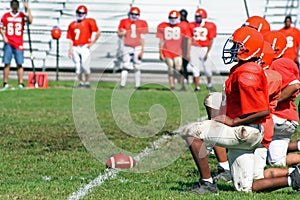 High School Football Line