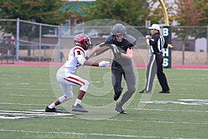 High school football match