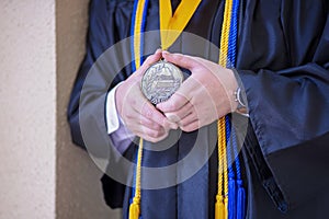 National Honor Society Graduate Valedictorian Medal photo