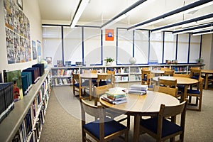 High School Library Reading Room