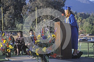 High school valedictorian