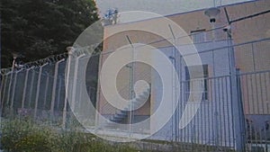 high-security prison-like modern compound prison