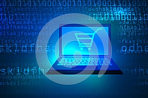 High security and protection by padlock technology abstract background.