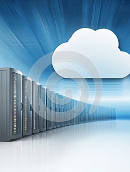 High Speed Cloud Data Transfer and Server Farm Fast data transfer cloud computing server infrastructure technology global