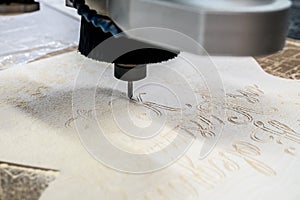 High speed CNC milling machine.