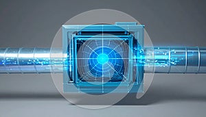 High-Speed Data Flow Through a Digital Core