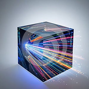 High-Speed Data Streaming from a Tech Cube