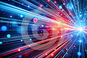 High-Speed Digital Data Transfer in the Age of Big Data technology background