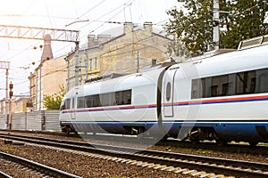 High-speed electric train Sapsan