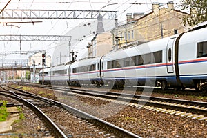 High-speed electric train Sapsan