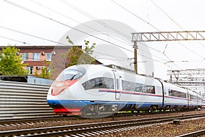 High-speed electric train Sapsan