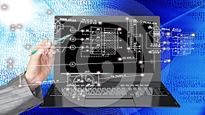 high speed and high technological Internet communicatio