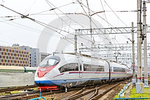 High-speed hybrid-electric train Sapsan, Russia