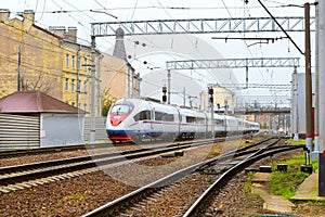 High-speed hybrid-electric train Sapsan, Russia