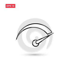 High speed icon vector design isolated 11