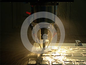 High speed milling machine photo