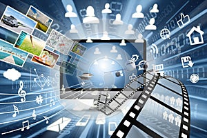 High speed of multimedia sharing concept