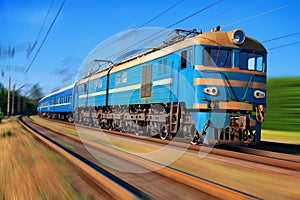 High speed passenger train