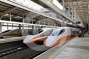 High speed rail station in Taiwan