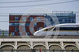 High-speed rail photo