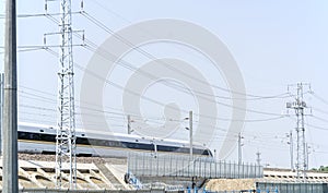 High-speed rail photo