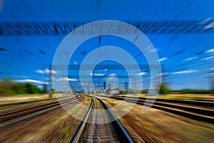 High speed on railroad