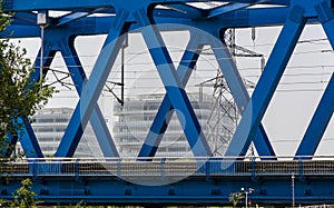 High speed railway bridge