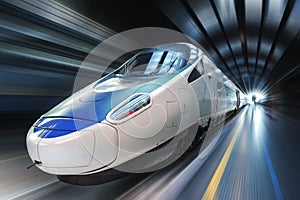 High speed super streamlined train
