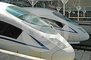 High speed train of China