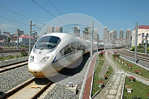 High speed train of China