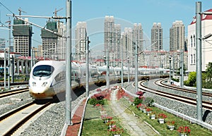 High speed train of China