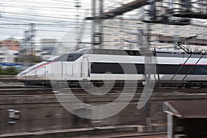 High speed train at Gare de Lyon