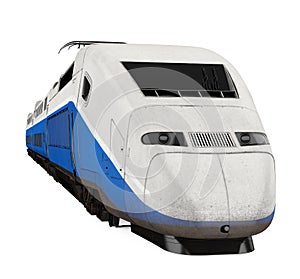 High Speed Train Isolated