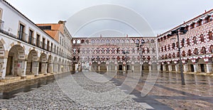 High square in Badajoz, Spain