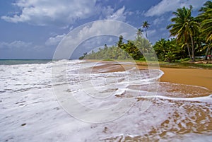 High surf, puerto rico