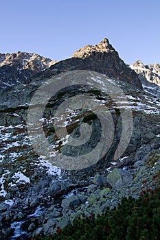 High Tatra Mountains in autumn, Slovakia