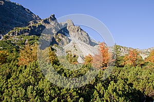 High Tatra Mountains in autumn, Slovakia