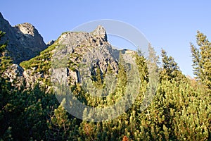 High Tatra Mountains in autumn, Slovakia