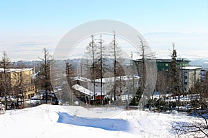 Výhled na Vysoké Tatry