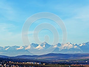 High Tatra Mountains in Slovakia