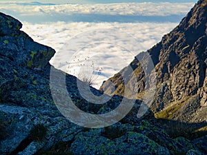 High tatra mountains in slovakia