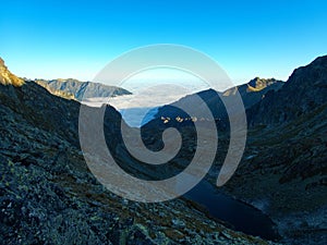 High tatra mountains in slovakia