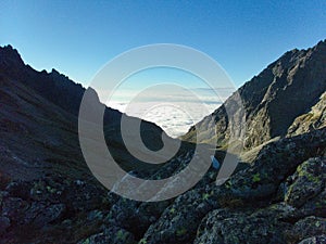 High tatra mountains in slovakia