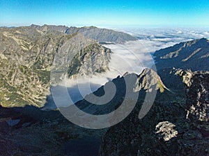 High tatra mountains in slovakia