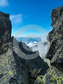 High tatra mountains in slovakia